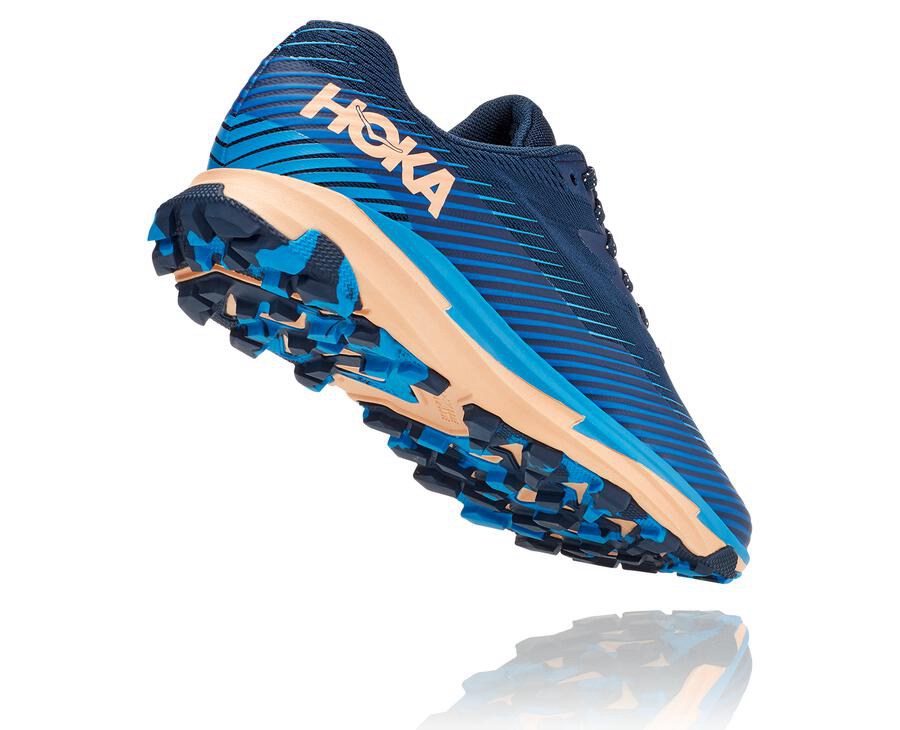 Tenis Trail Hoka One One Feminino Azuis - Torrent 2 - 936-DUXICQ